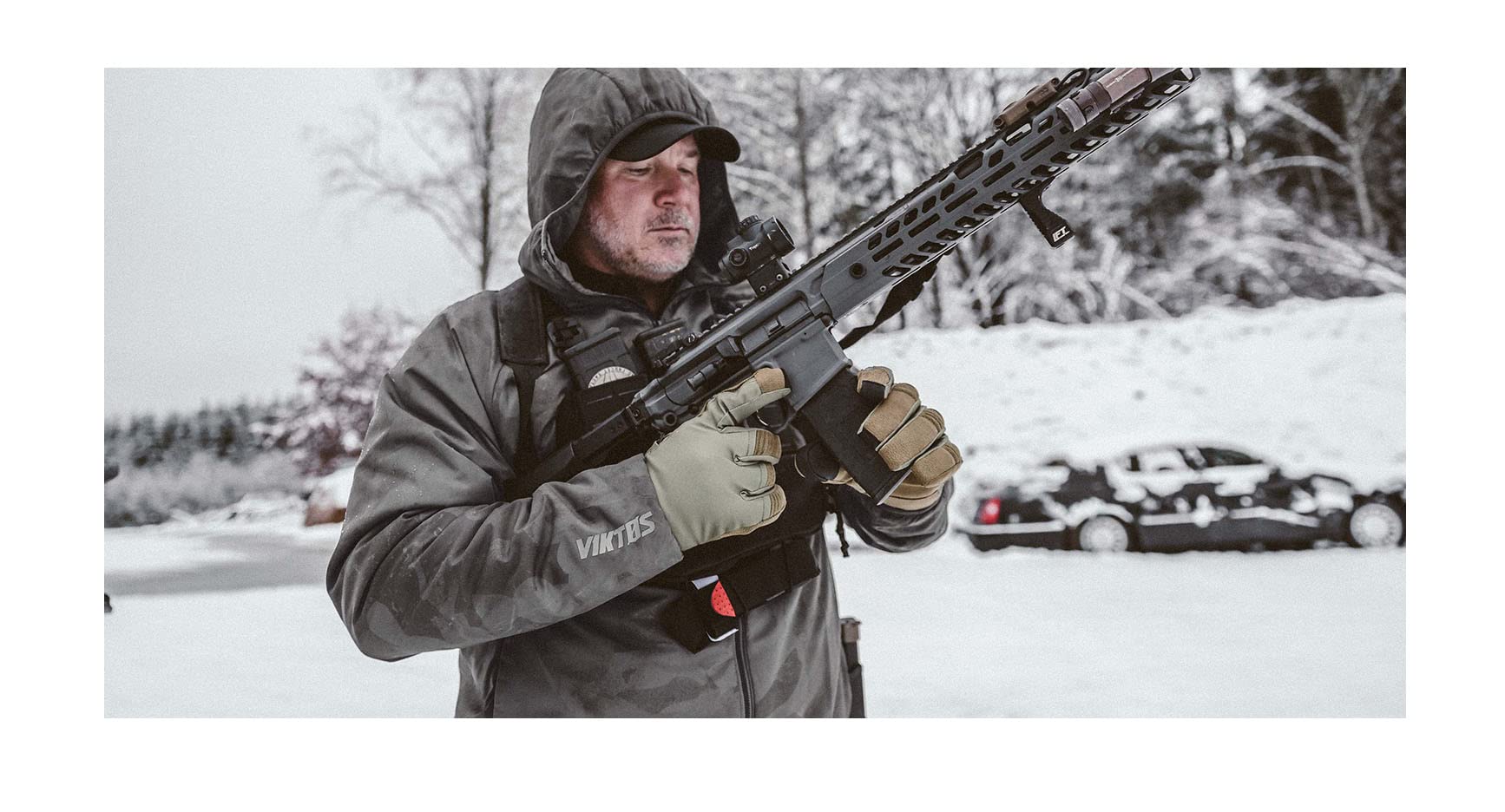 VIKTOS Men's AlphaDawn Insulated Winter Warm Water-Resistant Lightweight Mobile Packable Tactical Hooded Jacket - Image 6