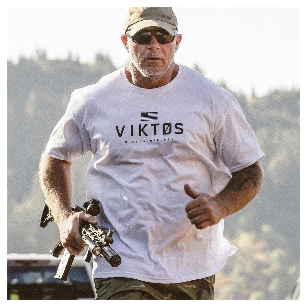 VIKTOS Men's Archetype Breathable Lightweight Soft Cotton & Polyester Casual Outdoor Sports Gym Active Short Sleeve Tee Shirt - Image 3