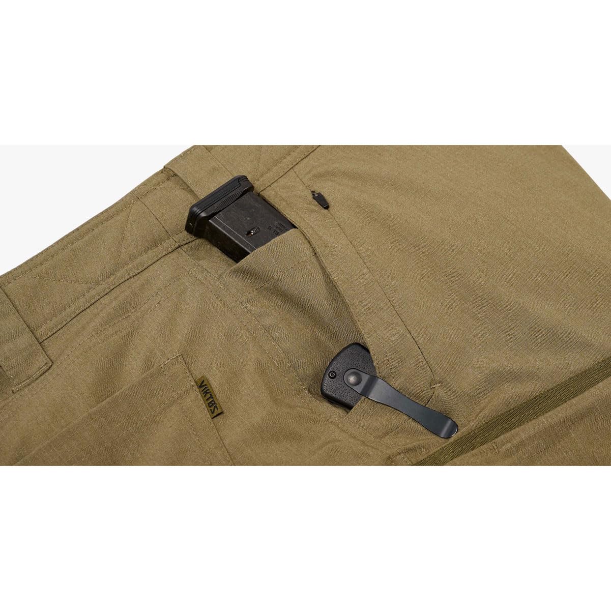 VIKTOS Men's Dustup Insulated Cold Weather Warm Comfortable Tactical Pants | Full Microfleece Lining | Padded Waistband - Image 4