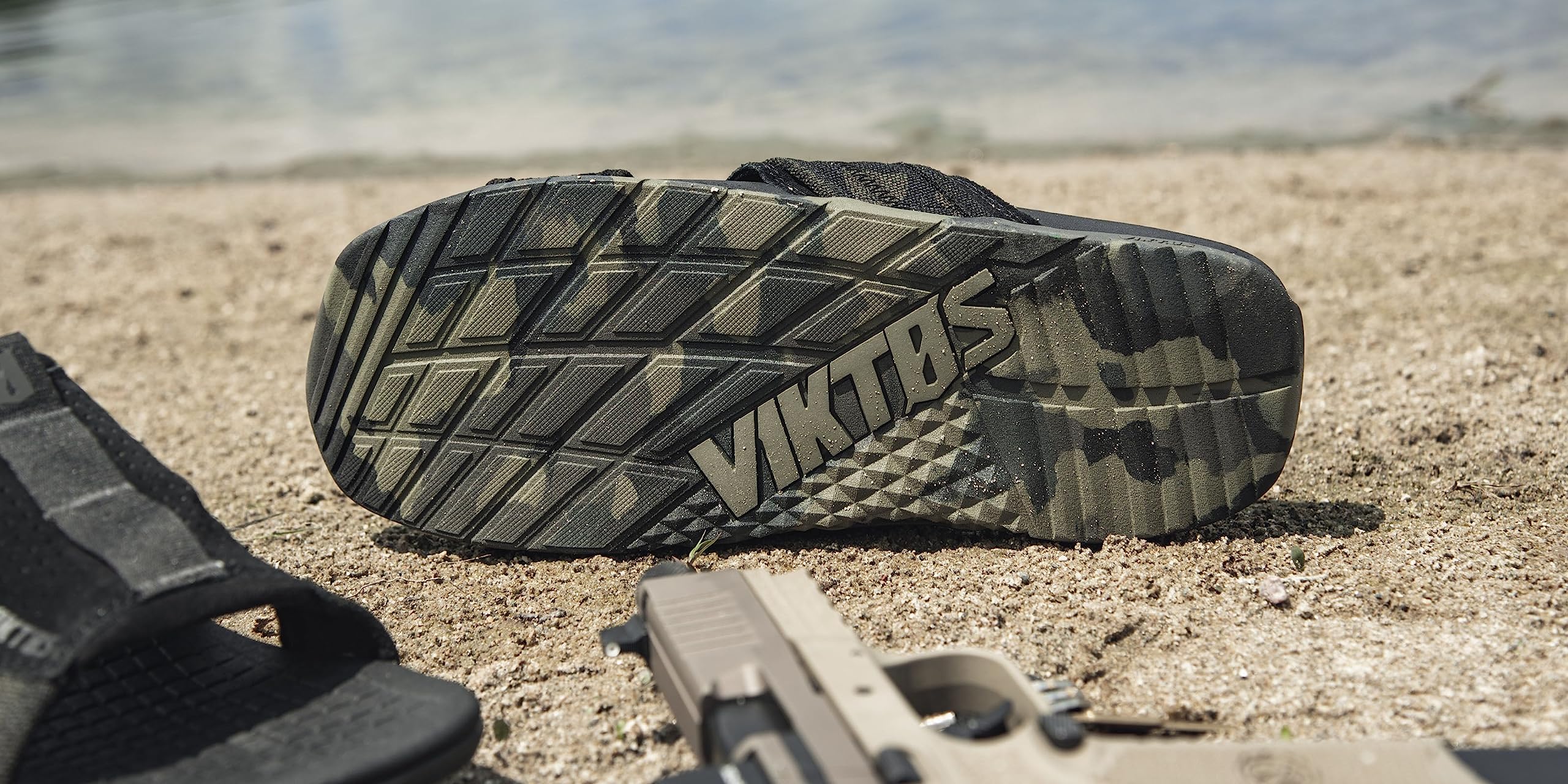 VIKTOS Men's Lightweight Outdoor Open Toe Athletic Anti-Slip Custom Fit Ruck Recovery Slide Sandals - Image 6