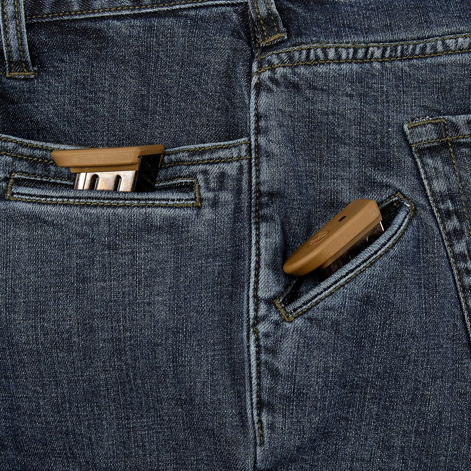 VIKTOS Men's Operatus XP Tactical Casual Durable Stretch Double Zip EDC Denim Jeans with Multi Pockets - Image 6