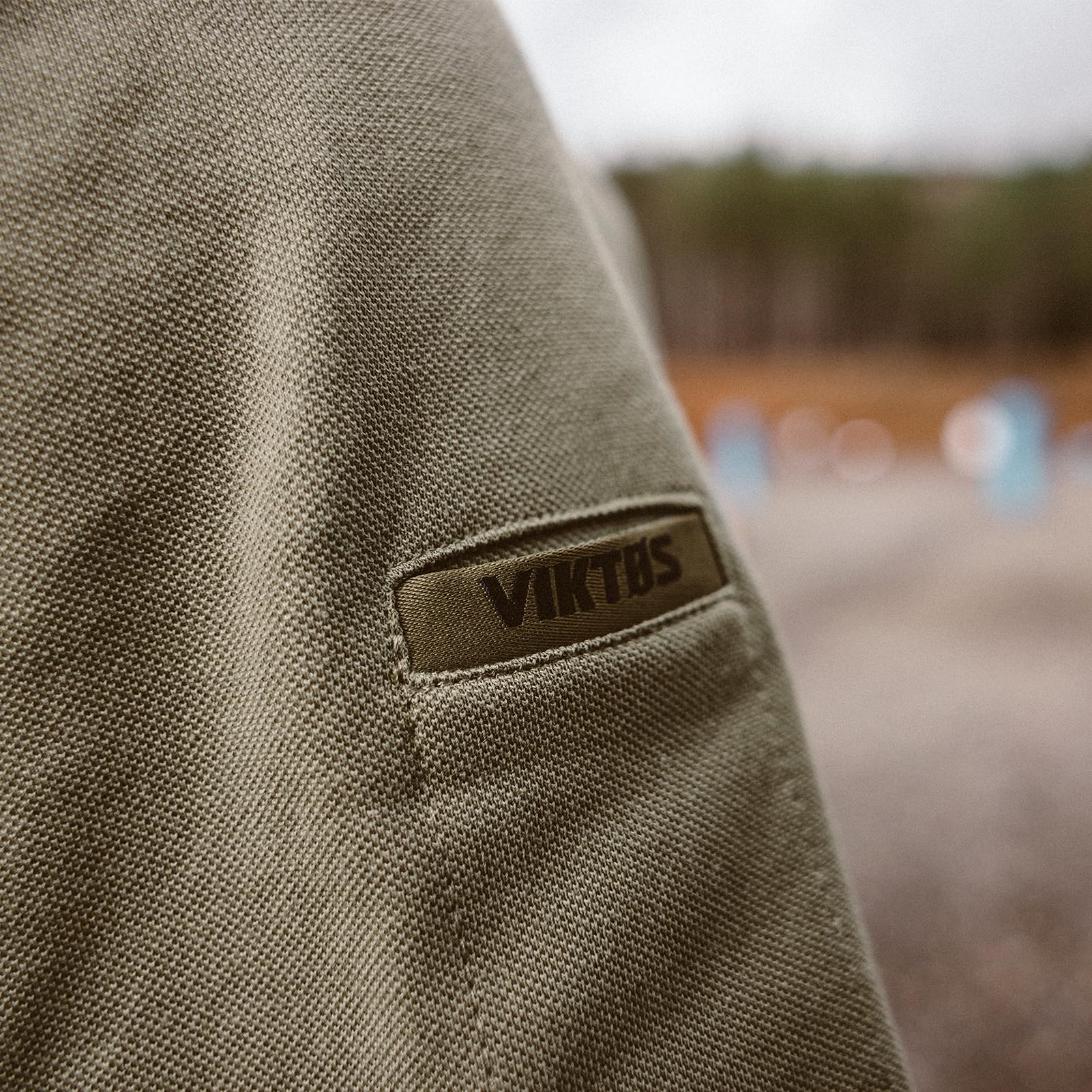 VIKTOS Men's Range Trainer Coolmax Durable Lightweight Breathable Snap Collar Short Sleeve Hunting Shooting Stretch Polo Top - Image 5