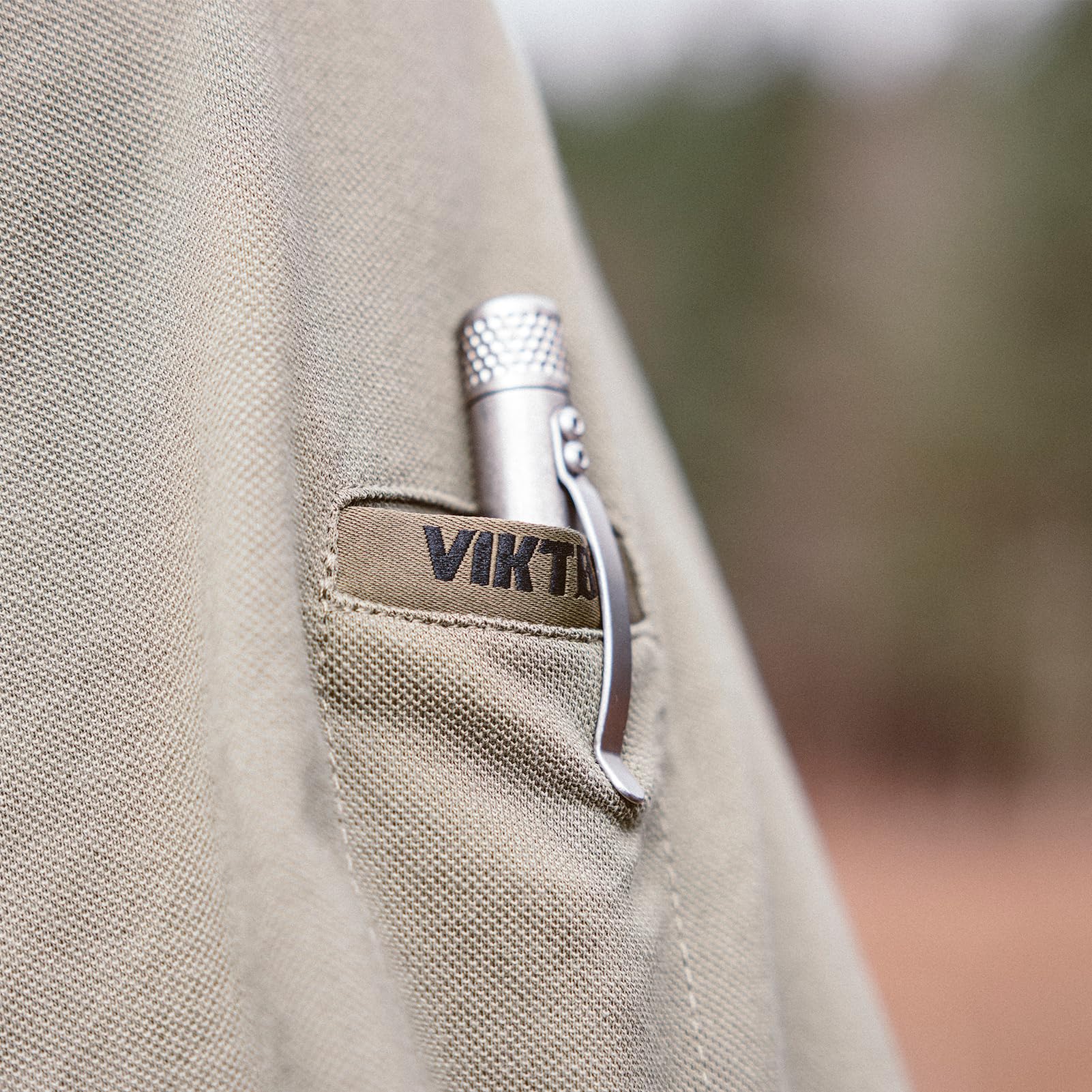 VIKTOS Men's Range Trainer Coolmax Durable Lightweight Breathable Snap Collar Short Sleeve Hunting Shooting Stretch Polo Top - Image 6