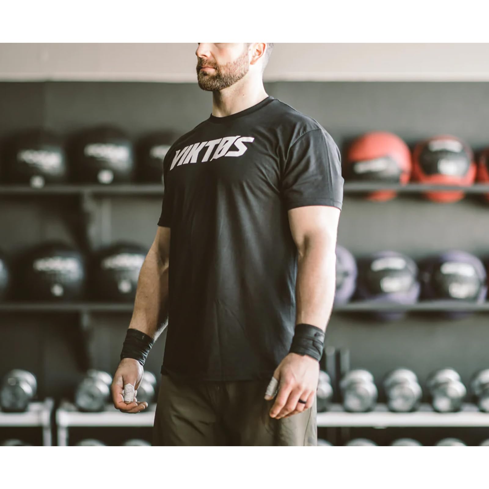 VIKTOS Men's Tack Tee with Screen-Printed Graphic | Lightweight Breathable Soft Comfortable Casual Short Sleeve T-Shirt - Image 4