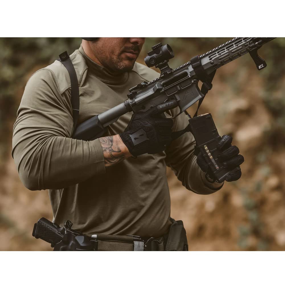 VIKTOS Men's Tactical Comfortable Moisture-Wicking UV Protection Reinforced Shoulders Premium Cotton Range Trainer Jersey - Image 3