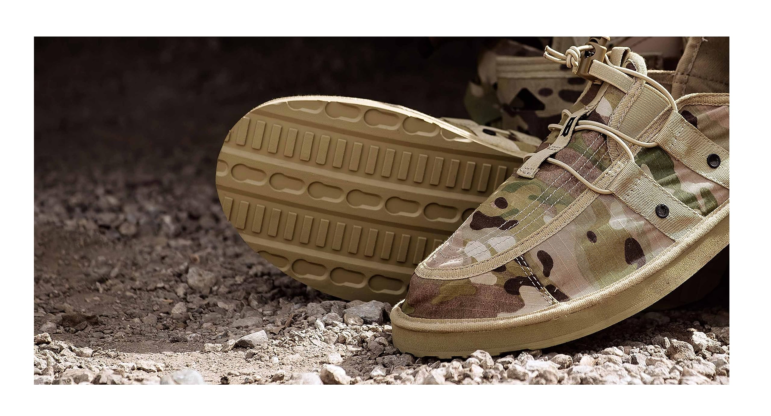 VIKTOS Men's Trenchfoot Water-Resistant Indoor/Outdoor Lightweight Tactical Performance Shoes | Hi-Rebound EVA Midsole | Wear as a Shoe or Sandal with Foldable Heel - Image 6